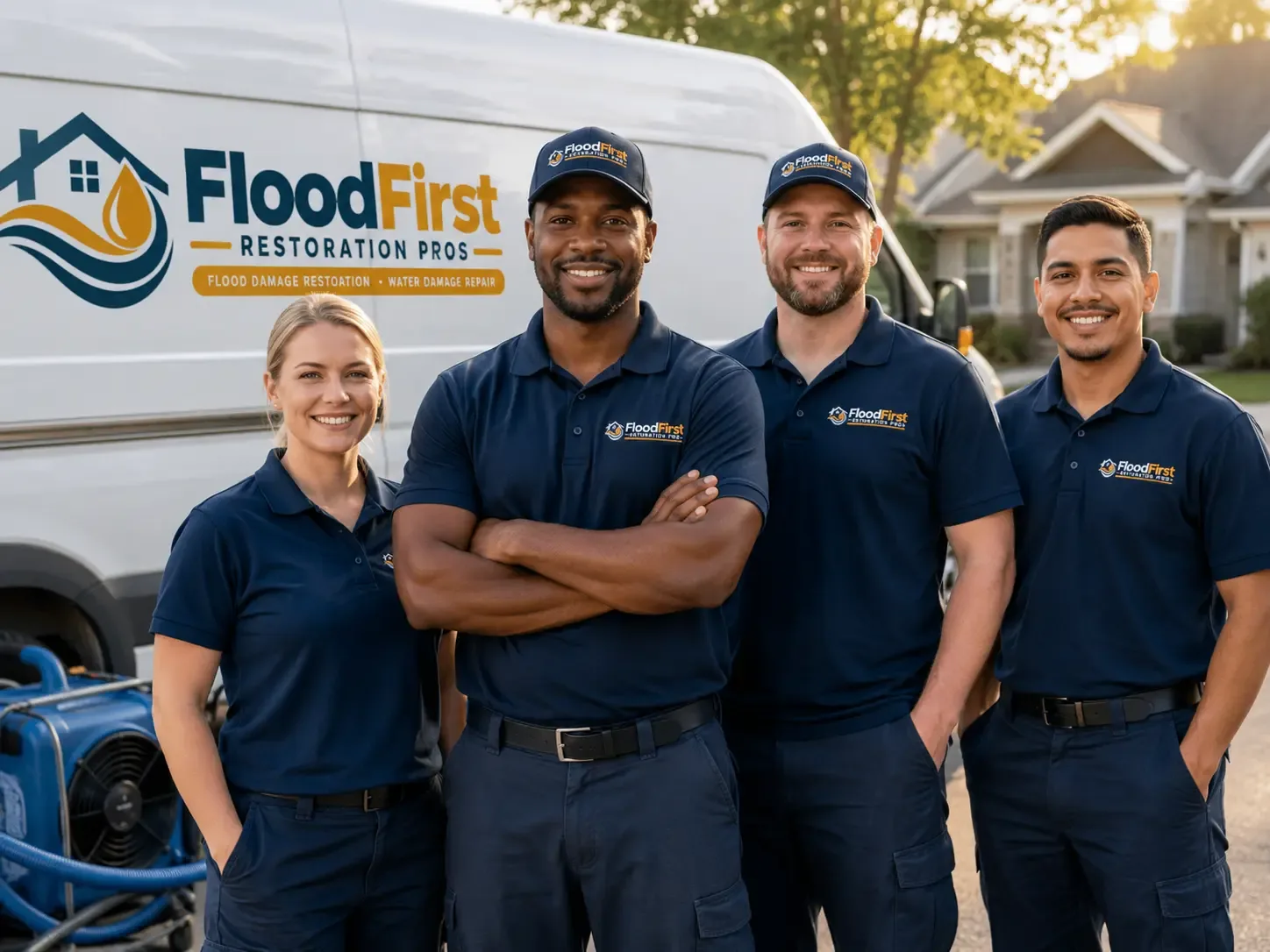 Flood Damage Restoration company in New Burnside, IL